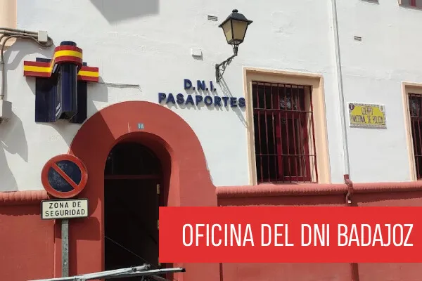 Oficina DNI y Pasaporte de Badajoz