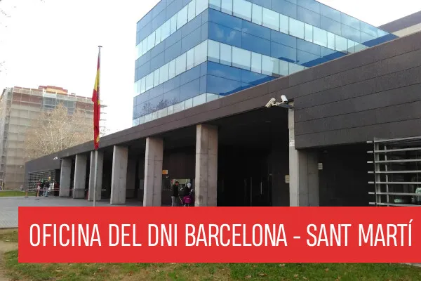 Oficina DNI y Pasaporte de Barcelona