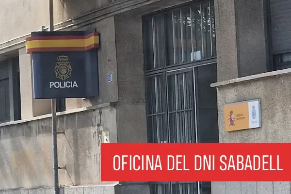 Oficina DNI y Pasaporte de Sabadell