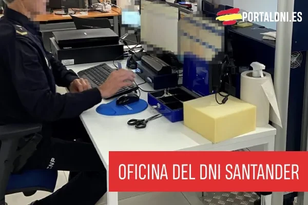 Oficina DNI y Pasaporte de Santander