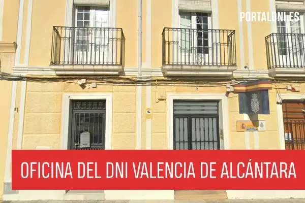 Oficina DNI y Pasaporte de Valencia de Alcántara