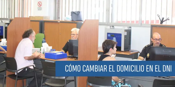 Cómo cambiar el domicilio en el DNI