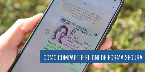Cómo compartir el DNI de forma segura