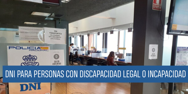 DNI para personas con discapacidad legal o incapacidad